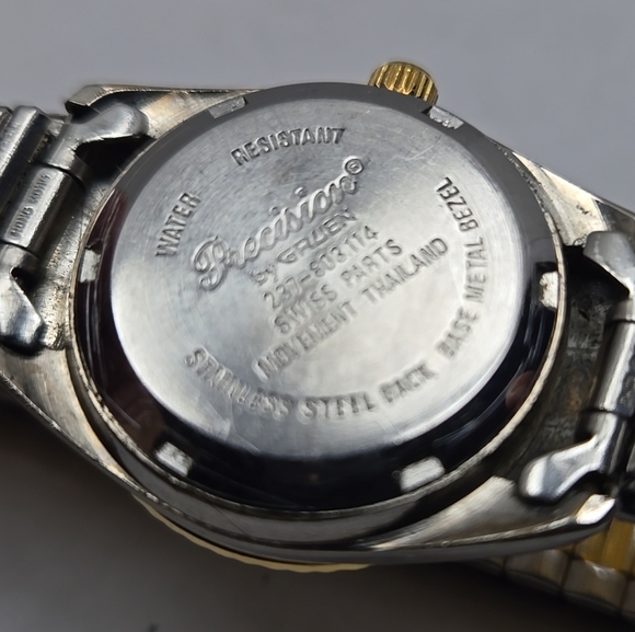 Precision by Gruen 237803114 Two Tone Womens Watch New Battery Date.    - Read - - Picture 9 of 11